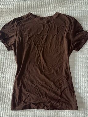 Skims Fits Everybody Top Sz Small Brown